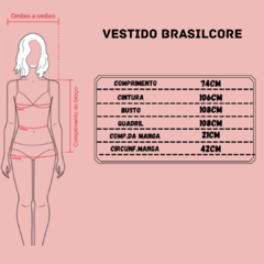 Vestido Brasilcore - Atelie citrika