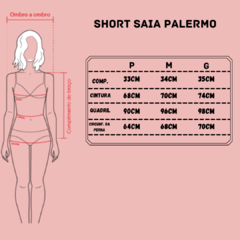 Short saia Palermo