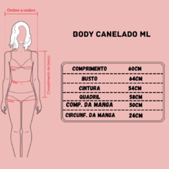 Body canelado básico ML na internet