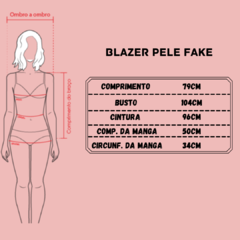 Blazer Pele Fake