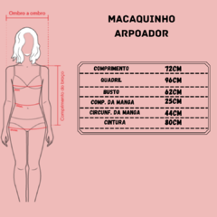 Macaquinho Arpoador - Atelie citrika