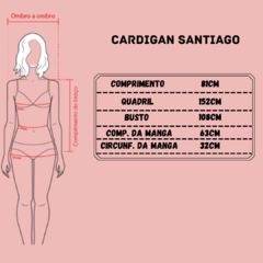 Cardigan Santiago - Atelie citrika