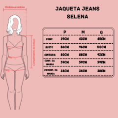 Jaqueta jeans Selena - Atelie citrika