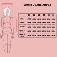 Short jeans Arpex 1 - Atelie citrika