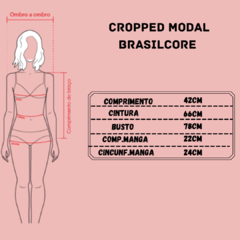 Blusa Brasilcore modal