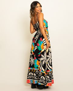 Vestido tropic longo - Atelie citrika