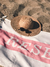 Lona Playera Reserved Rosa y Cremita - comprar online