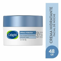 Cetaphil Optimal Hidration Crema Hidratante Facial de Noche - 48 g en internet