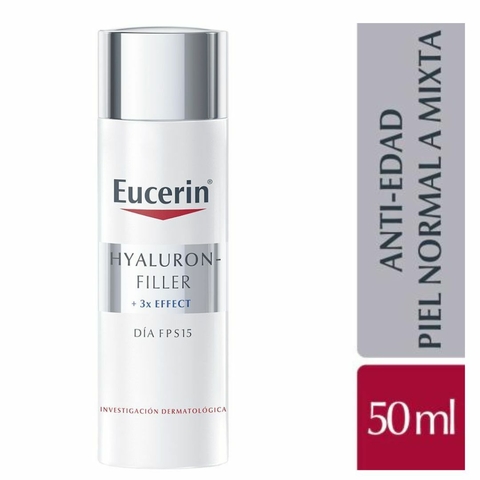 Eucerin Hyaluron-Filler Crema Dia SPF 15 Piel Normal A Mixta - 50 ml