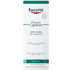Eucerin DermoCapillaire Anticaspa Grasa Gel Shampoo - 250 ml - comprar online