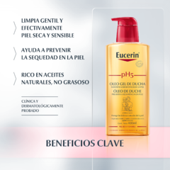 Eucerin pH5 Aceite de Ducha - 400 ml en internet