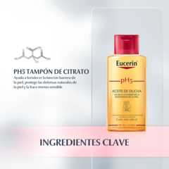 Eucerin pH5 Aceite de Ducha - 200 ml - tienda online