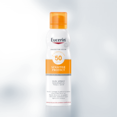 Eucerin Sensitive Protect SPF 50 Sun Spray Transparente Toque Seco - 200 ml - comprar online