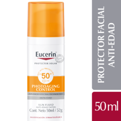 Eucerin Photoaging Control SPF 50 Sun Fluid Anti-Edad - 50 ml
