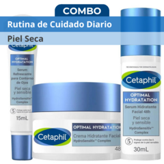 Cetaphil Combo Rutina de Cuidado Diario para Piel Seca