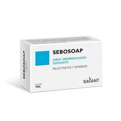 Savant Sebosoap Jabon Seborregulador Exfoliante - 100 g