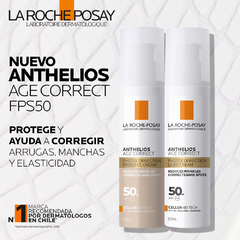 La Roche Posay Anthelios Age Correct FPS 50 Gel Crema (COLOR) - 50 ml - comprar online