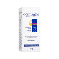 Dermaglós Protector Solar con FPS 65 Crema - 90 gr