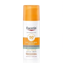 Eucerin Oil Control Tinted SPF 50 Toque Seco Tono Medio - 50 ml - comprar online
