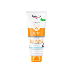Eucerin Sun Kids Sensitive Protect Toque seco Gel-Crema Ultra-Ligera FPS50+ - 200ml
