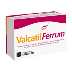 Panalab Valcatil Ferrum - 60 cápsulas blandas