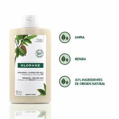 Klorane Shampoo Reparador para Cabellos Secos de Cupuaçu - 400 ml en internet