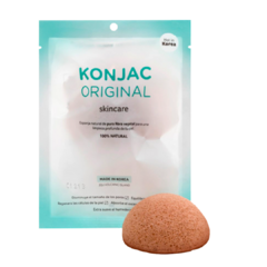 Esponja Facial Konjac Original - Chamomile (Manzanilla) - ROSÁCEA