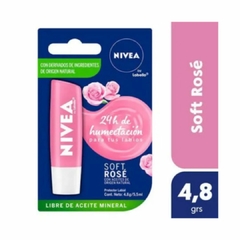 Nivea Labello Soft Rosé - 4,8 gr