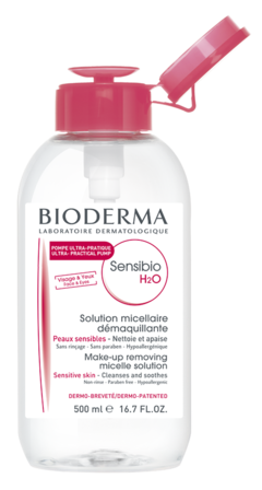 Bioderma Sensibio H2O Con Bomba Dosificadora - 500 ml - comprar online