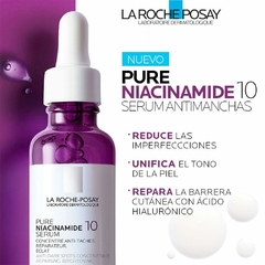 La Roche Posay Pure Niacinamide 10 Serum Concentrado Antimanchas - 30 ml