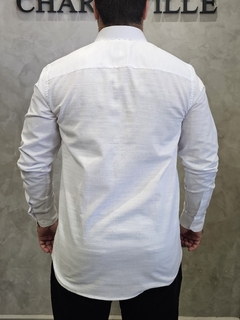 Camisa 100%Algodão Branca - comprar online