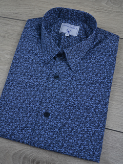 Camisa Manga Curta melange luna floral - comprar online