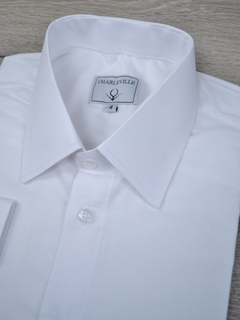 Camisa Maquinetada Branca - comprar online