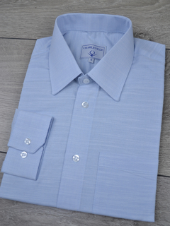 Camisa 100%Algodão Azul Claro - loja online