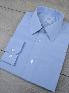 Camisa Microfibra Azul Claro - loja online