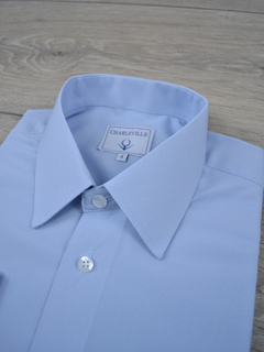 Camisa Microfibra Azul Claro - comprar online