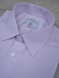 Camisa Manga Curta Listrada Lilas - comprar online