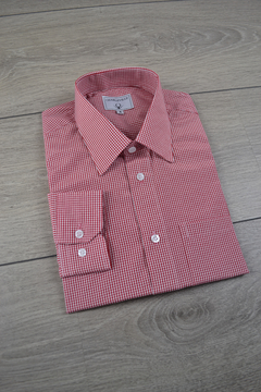 Camisa xadrez Vermelho - Charleville Camisaria