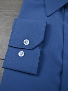 Camisa Microfibra Azul Escuro - loja online