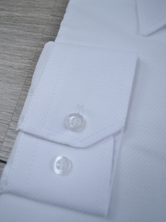 Camisa Maquinetada Branca Fio 50 Urban 100% Algodão - comprar online