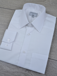 Camisa Maquinetada Branca Fio 50 Urban 100% Algodão - loja online