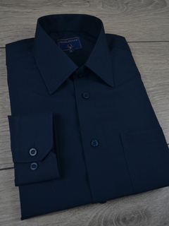 Camisa Microfibra Azul Marinho - loja online