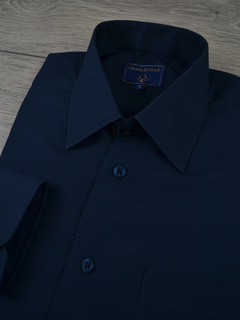 Camisa Microfibra Azul Marinho - comprar online