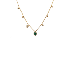 COLLAR CHARMY VERDE - comprar online