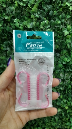 PAN VEL CEPILLITO PARA UÑAS X 2