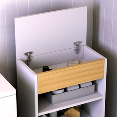 mueble organizador para baño moderno y funcional. mueble funcional, mueble moderno, chillhouse
