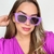 Óculos de Sol Gatinho Blogueira Lara - Roxo - Acetato - REF.: HP221993 - C6 - C.01.09 - loja online
