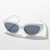 Óculos de Sol Blogueira Gatinho Vivi - Branco - Acetato - REF.: HP224293 - C3 - C.07.08 - loja online
