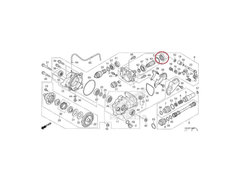 Retentor Pinhão Dianteiro Quadriciclo Honda FourTrax 420 - 2014 Acima (REF: 91254HR3A21) - comprar online