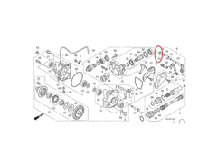 Retentor Embreagem Dianteiro Quadriciclo Honda FourTrax 420 - 2008 Até 2013 (REF: 91254KS7831) - comprar online